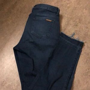 Michael Kors Mid Rise Ankle Jeans